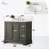 Bath Vanity with Engineered Marble Top CVE