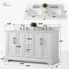 Bath Vanity with Engineered Marble Top CVE DB