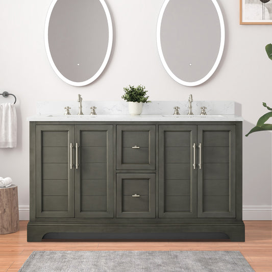 Bath Vanity with Engineered Marble Top CVE