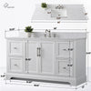 Bath Vanity with Engineered Marble Top CVE