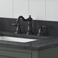 close up 72x22x34.5’’ Double Sink Freestanding Bathroom Vanity with Stone Top