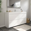 Bathroom Vanity Top in White Resin CVF WF