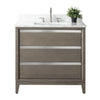 Single Sink Bathroom Vanity with Engineered Marble Top CVH