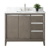 Single Sink Bathroom Vanity with Engineered Marble Top CVH