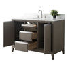 Single Sink Bathroom Vanity with Engineered Marble Top CVH