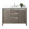 Single Sink Bathroom Vanity with Engineered Marble Top CVH