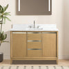 Single Sink Bathroom Vanity with Engineered Marble Top CVH