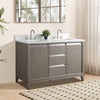 Double Sink Bathroom Vanity with Engineered Marble Top CVH DB