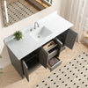 Single Sink Bathroom Vanity with Engineered Marble Top CVH