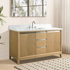 Single Sink Bathroom Vanity with Engineered Marble Top CVH