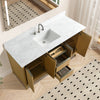 Single Sink Bathroom Vanity with Engineered Marble Top CVH