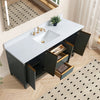 Single Sink Bathroom Vanity with Engineered Marble Top CVH