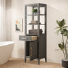 Bathroom Vanity Cabinet Floor Standing Cabinet CVI LC DG