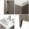 Bathroom Vanity Cabinet with Engineered Marble Top CVI DG