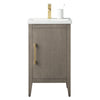 Bathroom Vanity Cabinet with Engineered Marble Top CVI DG