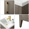 Bathroom Vanity Cabinet with Engineered Marble Top CVI DG