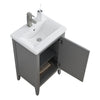 Bathroom Vanity Cabinet with Engineered Marble Top CVI G