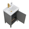 Bathroom Vanity Cabinet with Engineered Marble Top CVI G