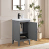 Bathroom Vanity Cabinet with Engineered Marble Top CVI G