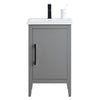 Bathroom Vanity Cabinet with Engineered Marble Top CVI G