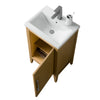 Bathroom Vanity Cabinet with Engineered Marble Top CVI NO