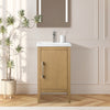 Bathroom Vanity Cabinet with Engineered Marble Top CVI NO