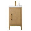 Bathroom Vanity Cabinet with Engineered Marble Top CVI NO