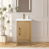 Bathroom Vanity Cabinet with Engineered Marble Top CVI NO