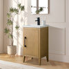 Bathroom Vanity Cabinet with Engineered Marble Top CVI NO