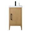 Bathroom Vanity Cabinet with Engineered Marble Top CVI NO