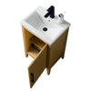 Bathroom Vanity Cabinet with Engineered Marble Top CVI NO