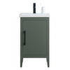 Bathroom Vanity Cabinet with Engineered Marble Top CVI VG