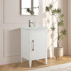 Bathroom Vanity Cabinet with Engineered Marble Top CVI W