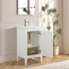 Bathroom Vanity Cabinet with Engineered Marble Top CVI W