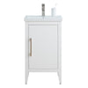 Bathroom Vanity Cabinet with Engineered Marble Top CVI W