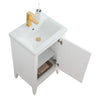 Bathroom Vanity Cabinet with Engineered Marble Top CVI W