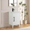 Bathroom Vanity Cabinet with Engineered Marble Top CVI W