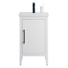 Bathroom Vanity Cabinet with Engineered Marble Top CVI W