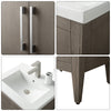 Bathroom Vanity Cabinet with Engineered Marble Top CVI DG