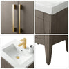 Bathroom Vanity Cabinet with Engineered Marble Top CVI DG