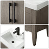 Bathroom Vanity Cabinet with Engineered Marble Top CVI DG