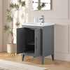 Bathroom Vanity Cabinet with Engineered Marble Top CVI G