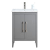 Bathroom Vanity Cabinet with Engineered Marble Top CVI G