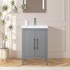 Bathroom Vanity Cabinet with Engineered Marble Top CVI G