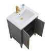 Bathroom Vanity Cabinet with Engineered Marble Top CVI G