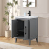 Bathroom Vanity Cabinet with Engineered Marble Top CVI G