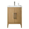 Bathroom Vanity Cabinet with Engineered Marble Top CVI NO