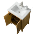 Bathroom Vanity Cabinet with Engineered Marble Top CVI NO