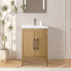 Bathroom Vanity Cabinet with Engineered Marble Top CVI NO