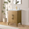 Bathroom Vanity Cabinet with Engineered Marble Top CVI NO